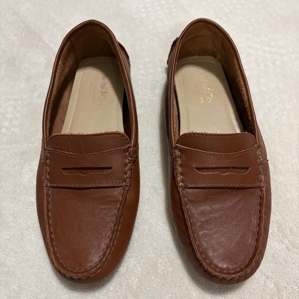 Coach And Four Italian Leather Loafer Driving Shoe - Picture 2 of 12